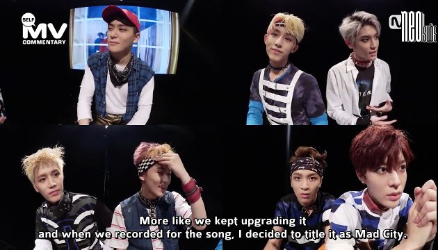 [NEOSubs] 160725 Mnet MV Commentary Bonus Track ‘NCT 127 - Fire Truck’