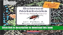 Read Science Notebooks, Second Edition: Writing About Inquiry Ebook Free