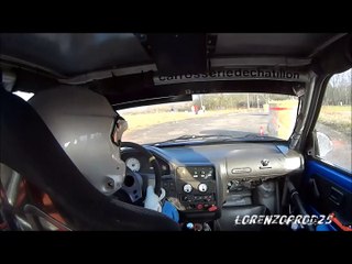 slalom du sapeur 2016 R.Bourgeois 106 S16 A6 3eme manche