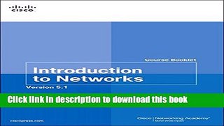 Read Introduction to Networks Course Booklet v5.1 Ebook Free