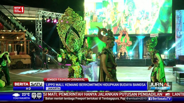 Jember Fashion Carnaval di Lippo Mall Kemang