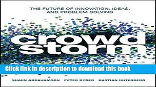 Read Crowdstorm: The Future of Innovation, Ideas, and Problem Solving  PDF Free