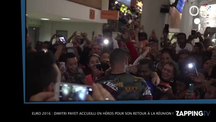 Euro 2016 : Dimitri Payet accueilli en héros pour son retour à La Réunion !