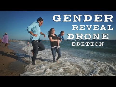 Californian Family Announce Baby Gender Using a Drone