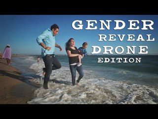 Californian Family Announce Baby Gender Using a Drone