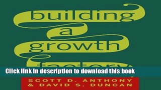 Read Building a Growth Factory  Ebook Free