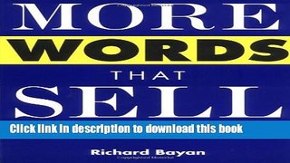Read More Words That Sell Ebook Free