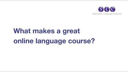 What makes a great online language course?