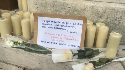 Après l'attentat, l'hommage des habitants