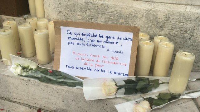 Après l'attentat, l'hommage des habitants