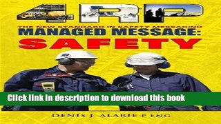 Read Books 4rp Managed Message: Safety E-Book Free
