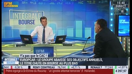 Y'a pas que le CAC: le titre Europcar chute au plus bas après l'abaissement de ses objectifs annuels - 26/07