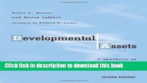 Read Developmental Assets: A Synthesis of the Scientific Research on Adolescent Development Ebook