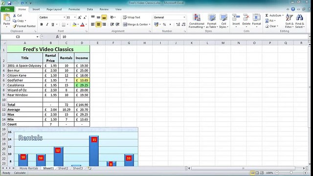 Excel Tip #008 - Manual & Automatic Calculations - Microsoft Excel 2010 2007 2013 2003
