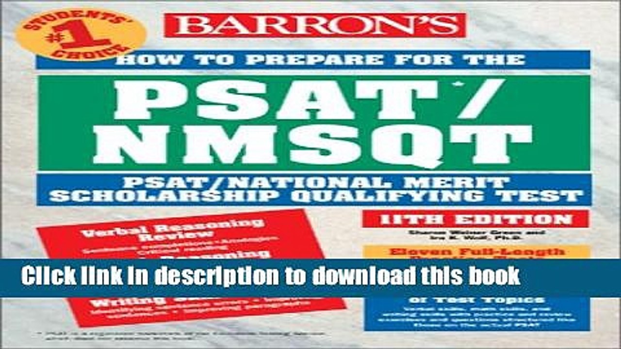 Read How to Prepare for the PSAT/NMSQT (Barron s How to Prepare for the Psat Nmsqt Preliminary