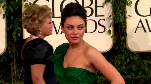 Mila Kunis Discusses Ashton Kutcher's Manhood on Late Night TV