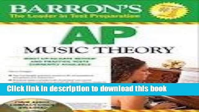 Download Barron s AP Music Theory with Audio Compact Discs PDF Free