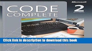 Download Code Complete (2nd Edition) Ebook Online