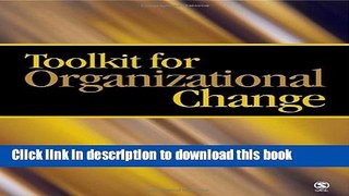 Read Toolkit for Organizational Change  Ebook Free