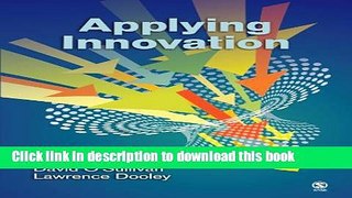 Read Applying Innovation  Ebook Free