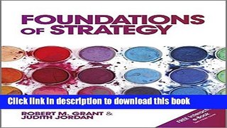 Read Foundations of Strategy  Ebook Online