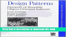 Download Design Patterns: Elements of Reusable Object-Oriented Software Ebook Free