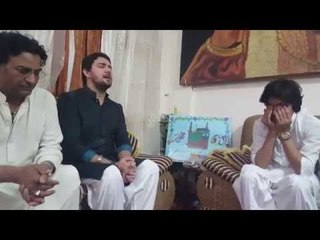 EID 1st Day SYED FARHAN ALI WARIS At SHAHEED AMJAD SABRI's Home 6th july 2016 share to All