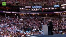 Cheers and Tears as Sanders Endorses Clinton at DNC