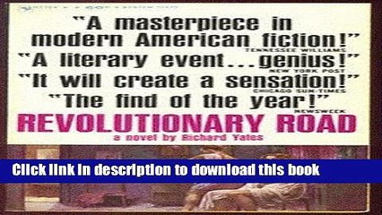 Read Revolutionary Road  Ebook Free