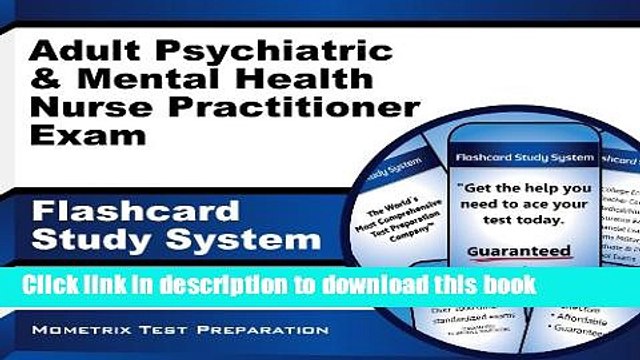 Read Adult Psychiatric Mental Health Nurse Practitioner Exam Flashcard Study System: NP Test