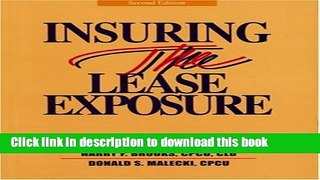 Read Insuring the Lease Exposure: Personal Property Lease Exposures : Real Property Lease