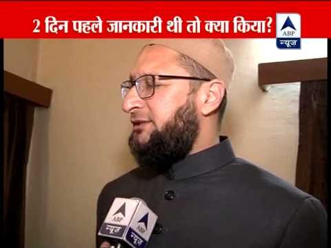 Owaisi condemns Hyderabad blasts, appeals for peace