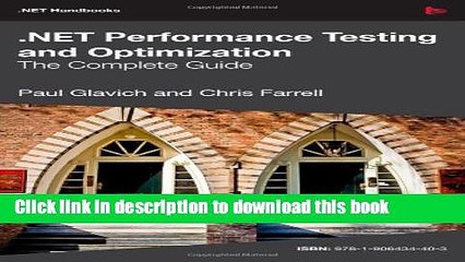 Descargar video: Read Book .Net Performance Testing and Optimization - The Complete Guide ebook textbooks