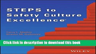Download Book Steps to Safety Culture Excellence PDF Online