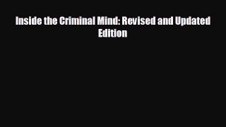 there is Inside the Criminal Mind: Revised and Updated Edition