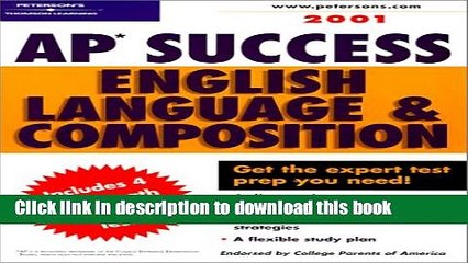 Read Peterson s Ap Success 2001: English Language   Composition (Ap Success : English Language