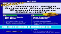 Read Arco Mastering the Catholic High School Entrance Examinations 2001 (Master the Catholic High