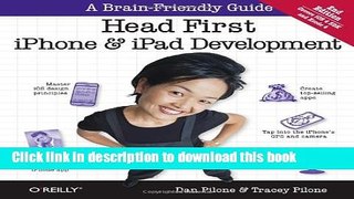 Read Head First iPhone and iPad Development: A Learner s Guide to Creating Objective-C