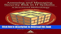 Read Books Assessing and Managing Security Risk in IT Systems: A Structured Methodology ebook