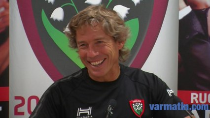 Diego Dominguez, manager du RCT: "ramener au moins un titre cette saison"