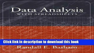Read Books Data Analysis with Spreadsheets (with CD-ROM) ebook textbooks
