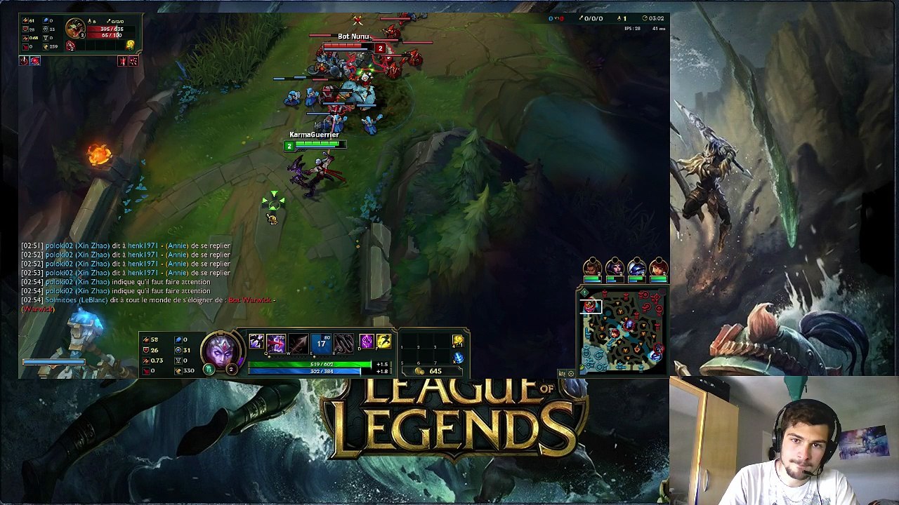 Petite game de LoL