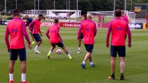 FC Barcelona's evening training session at St. Georges Park (26/07/16)