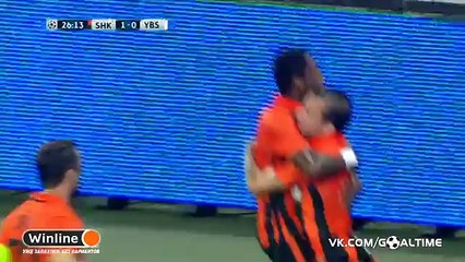 Bernard  Goal - Shakhtar Donetsk  1-0 Young Boys  - 26-07-2016