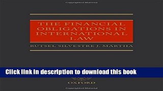 [PDF]  The Financial Obligations in International Law  [Download] Online