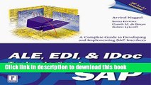 Read Books ALE, EDI   IDoc Technologies for SAP ebook textbooks