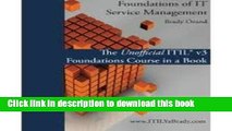 Download Books Foundations of IT Service Management: The Unofficial ITIL(r) v3 Foundations Course