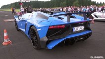 Ce cameraman manque de passer sous une Lamborghini Aventador !