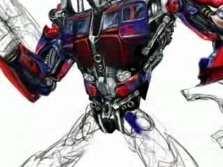 Transformers Optimus Prime Speed Painting