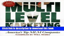 [PDF] Multi-Level Marketing, Second Edition: The Definitive Guide to America s Top MLM Companies